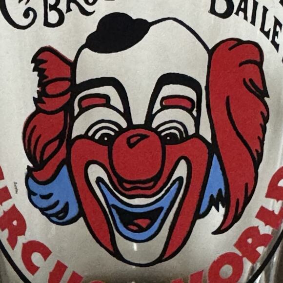 VTG RINGLING BROS. and BARNUM & BAILEY Circus World Glass Mug Stein Clown 1970's - Picture 13 of 15